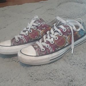 Colorful Patterned Converse Sneakers